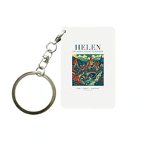Thumbnail for HELEN - Poster - Key Chain - White