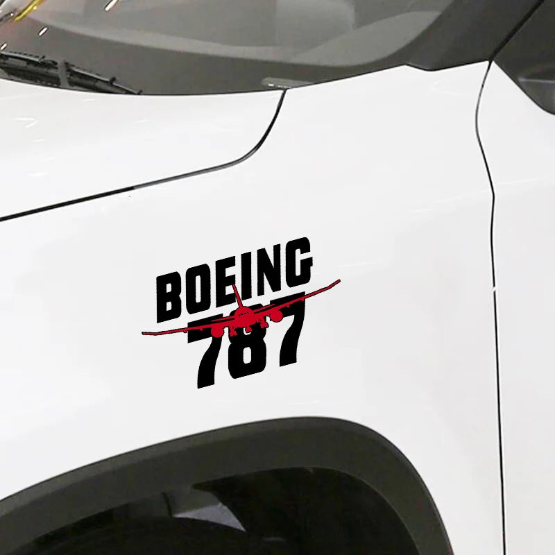 Boeing 787 Car Sticker - view 2