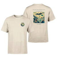 Thumbnail for VINTAGE G4512 - The Supply Drop Over The Valley - Double-Side T-Shirt design on beige double side t shirt