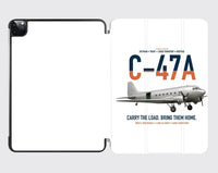 Thumbnail for C-47A Skytrain design on white ipad tablet case
