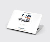 Thumbnail for F-14B Tomcat Power The Fleet design on white MacBook case
