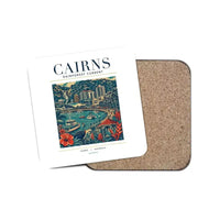Thumbnail for CAIRNS - Poster - Coaster - White