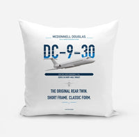 Thumbnail for McDonnell Douglas DC-9-30 design on white pillow
