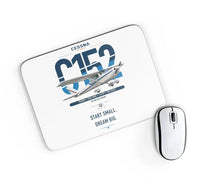 Thumbnail for Cessna 152 design on white rectangle mouse pad