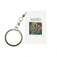 Thumbnail for AQABA - Poster - Key Chain - White