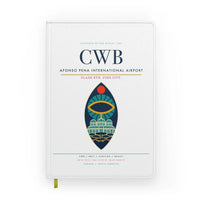 Thumbnail for Afonso Pena International Airport (CWB) design on white notebook