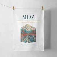 Thumbnail for Governor Francisco Gabrielli International Airport (MDZ) design on white towel