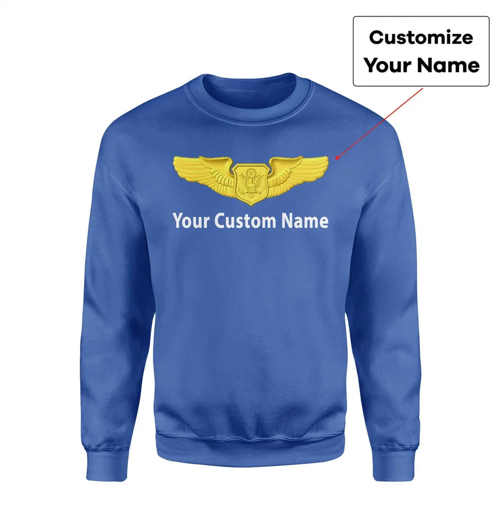 Customisable US Air Force 3D Sweatshirt - view 2