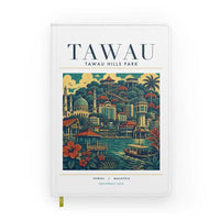 Thumbnail for TAWAU - Poster - Notebook - White