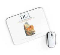 Thumbnail for Dalanzadgad Airport (DLZ) design on white rectangle mouse pad