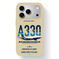 Thumbnail for Airbus A330-200P2F Case design on beige iphone case