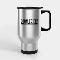 Thumbnail for Customisable Born to Fly Travel Mug - view 2