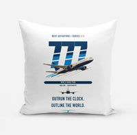 Thumbnail for Boeing 777-200LR design on white pillow