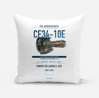 Thumbnail for CF34-10E design on white pillow