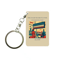 Thumbnail for VINTAGE G4302 - The Flight Board Flutter - Designed Key Chain design on beige