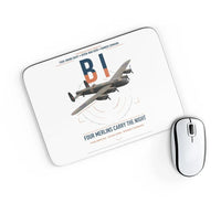 Thumbnail for Avro Lancaster B I design on white rectangle mouse pad
