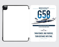 Thumbnail for Beechcraft Baron G58 design on white ipad tablet case