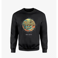 Thumbnail for RECIFE - Badge - Sweatshirt - Black