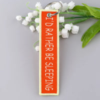 Thumbnail for I'D RATHER BE SLEEPING Key Chain - view 2