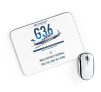 Thumbnail for Beechcraft Bonanza G36 design on white rectangle mouse pad