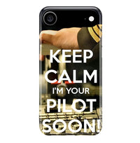 Thumbnail for Keep Calm I'm A Pilot iPhone Case - view 2