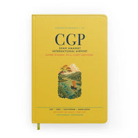 Thumbnail for Shah Amanat International Airport Chattogram (CGP) design on yellow notebook