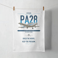 Thumbnail for Piper PA-28 Cherokee design on white towel