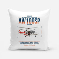 Thumbnail for Leonardo AW109SP GrandNew design on white pillow