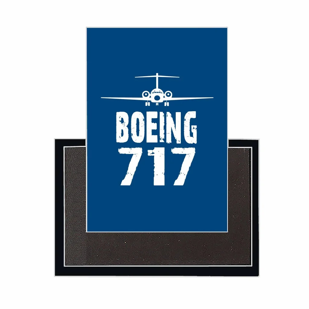 Boeing 717 Magnet - view 2
