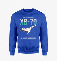 Thumbnail for XB-70A Valkyrie design on blue sweatshirt