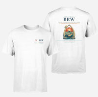Thumbnail for Wiley Post–Will Rogers Memorial Airport (BRW) design printed on white double-side t-shirt