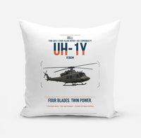 Thumbnail for Bell UH-1Y Venom design on white pillow