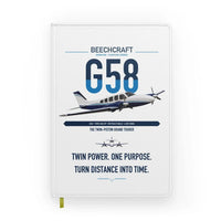 Thumbnail for Beechcraft Baron G58 design on white notebook