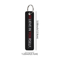 Thumbnail for BELIEVE IN YOURSELF Key Chain - view 2