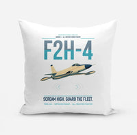 Thumbnail for F2H-4 Banshee design on white pillow
