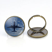 Thumbnail for Airplane From Below Ring - view 2