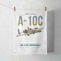 Thumbnail for A-10C Thunderbolt II design on white towel