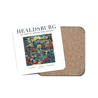 Thumbnail for HEALDSBURG - Poster - Coaster - White