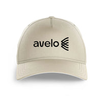 Thumbnail for Avelo Airlines logo printed on beige cap