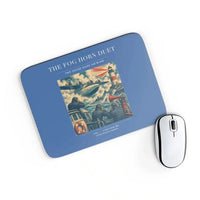 Thumbnail for VINTAGE G4437 - The Fog Horn Duet - Designed Mouse Pads design on blue rectangle
