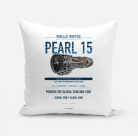 Thumbnail for PEARL 15 design on white pillow