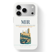 Thumbnail for Monastir Airport (MIR) design on white iPhone 17 Pro MagSafe case
