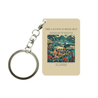 Thumbnail for VINTAGE G4270 - The Lagoon School Bus - Designed Key Chain design on beige