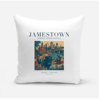 Thumbnail for JAMESTOWN - Poster - Pillow - White