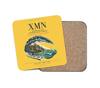 Thumbnail for Xiamen Gaoqi International Airport (XMN) design on yellow 1 piece coaster