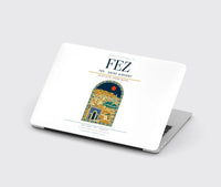 Thumbnail for Fes (FEZ) design on white MacBook case