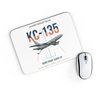 Thumbnail for KC-135 STRATOTANKER design on white rectangle mouse pad