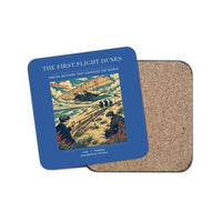 Thumbnail for The First Flight Dunes - Designed Coasters design on blue 1-piece