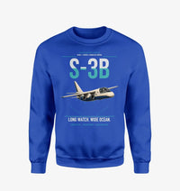 Thumbnail for S-3B Viking design on blue sweatshirt