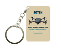 Thumbnail for ACSL SOTEN Key Chain design on beige key chain